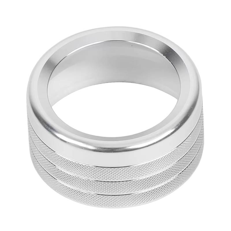 Auto-Innenzubehör Für Dodge Für Nitro 2007-2012 Auto 4WD Allradantrieb Schalter Knopf Dekoration Ring Innenausstattung Innenausstattung Formteile(Silber) von NVETJMUA