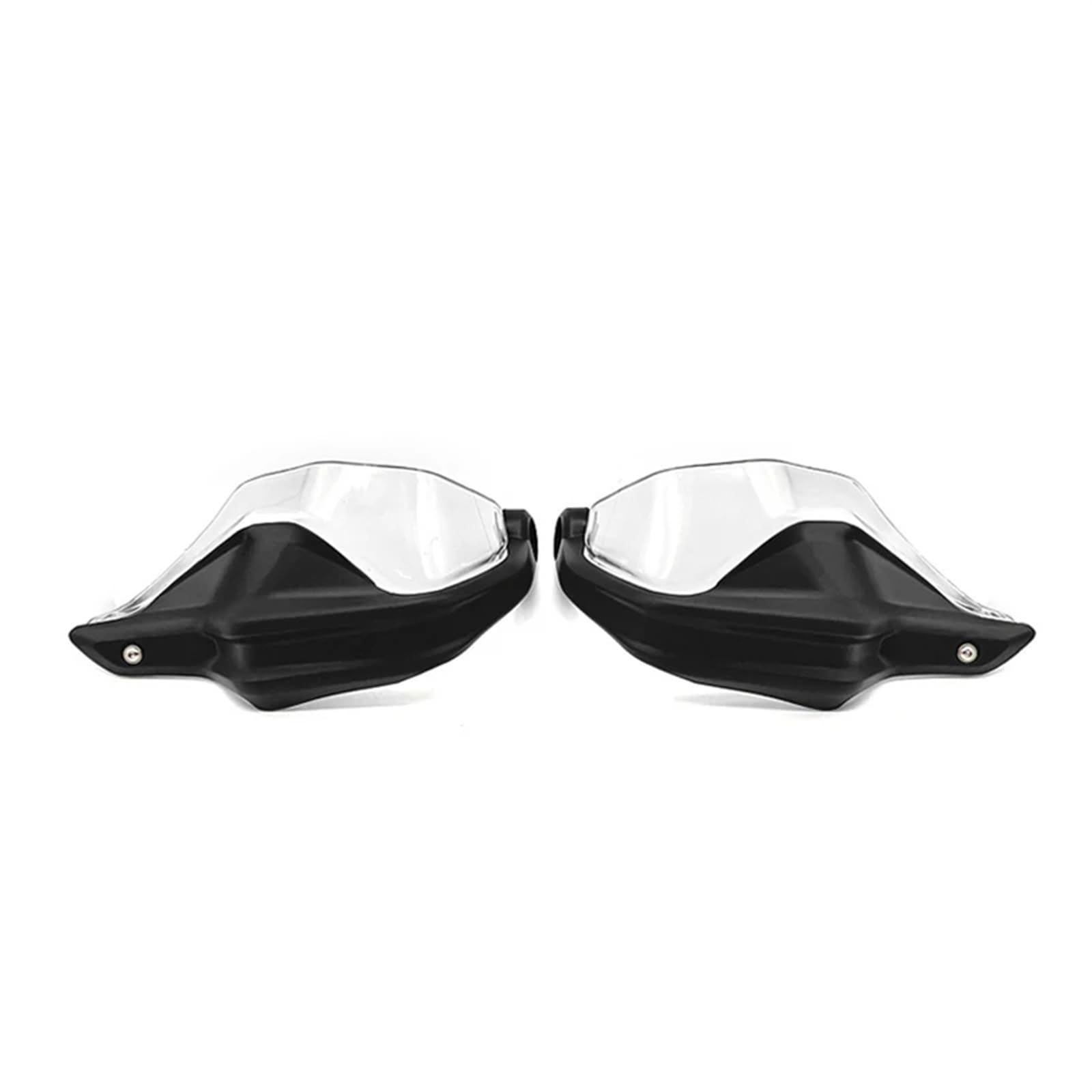 Motorrad Handschützer 1 Paar Für CFMOTO 650GT 400GT Motorrad Handprotektoren Lenker Hand Guards Protektoren Motorrad Lenker Handschutz(Black Clear-1Set) von NVETJMUA