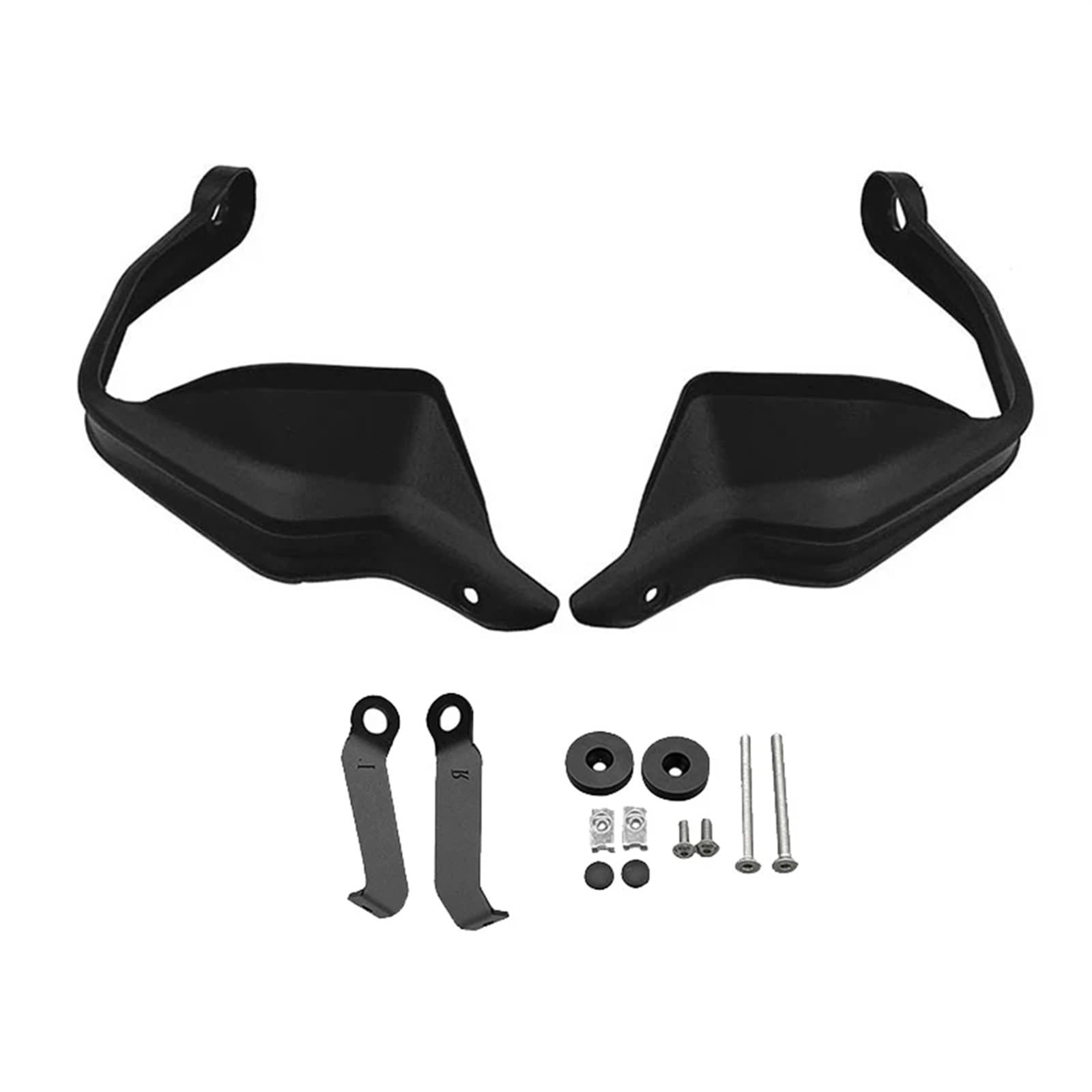 Motorrad Handschützer Für CB500X Für NC750X 2013-2021 Motorrad Handschutz Handschutz Windschutz Handschützer Abdeckung Motorrad Lenker Handschutz(B-Black) von NVETJMUA