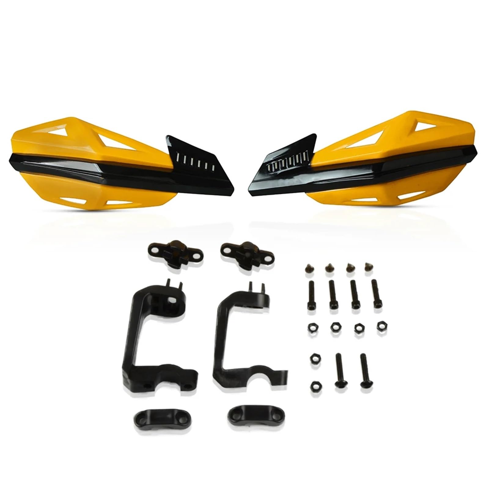 Motorrad Handschützer Für KLX 125 450R 150BF 150S 250 Für KDX125SR Für KDX250SR Motorrad Handschutz Griffschutz Handschutz Lenkerschutz Motorrad Lenker Handschutz(Yellow) von NVETJMUA