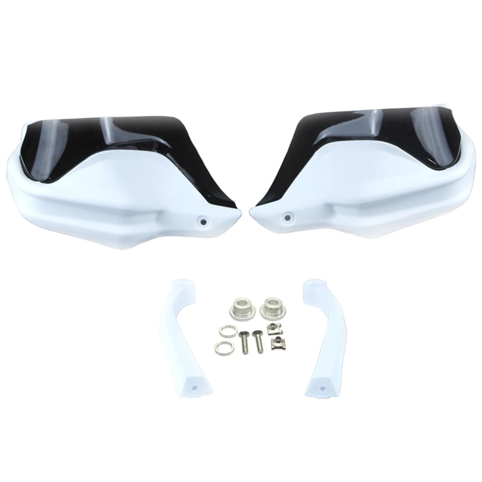 Motorrad Handschützer Für X-ADV750 Für XADV750 Motorrad Handprotektoren Hand Protektoren Guards Windabweiser Schild Motorrad Lenker Handschutz(White-black) von NVETJMUA