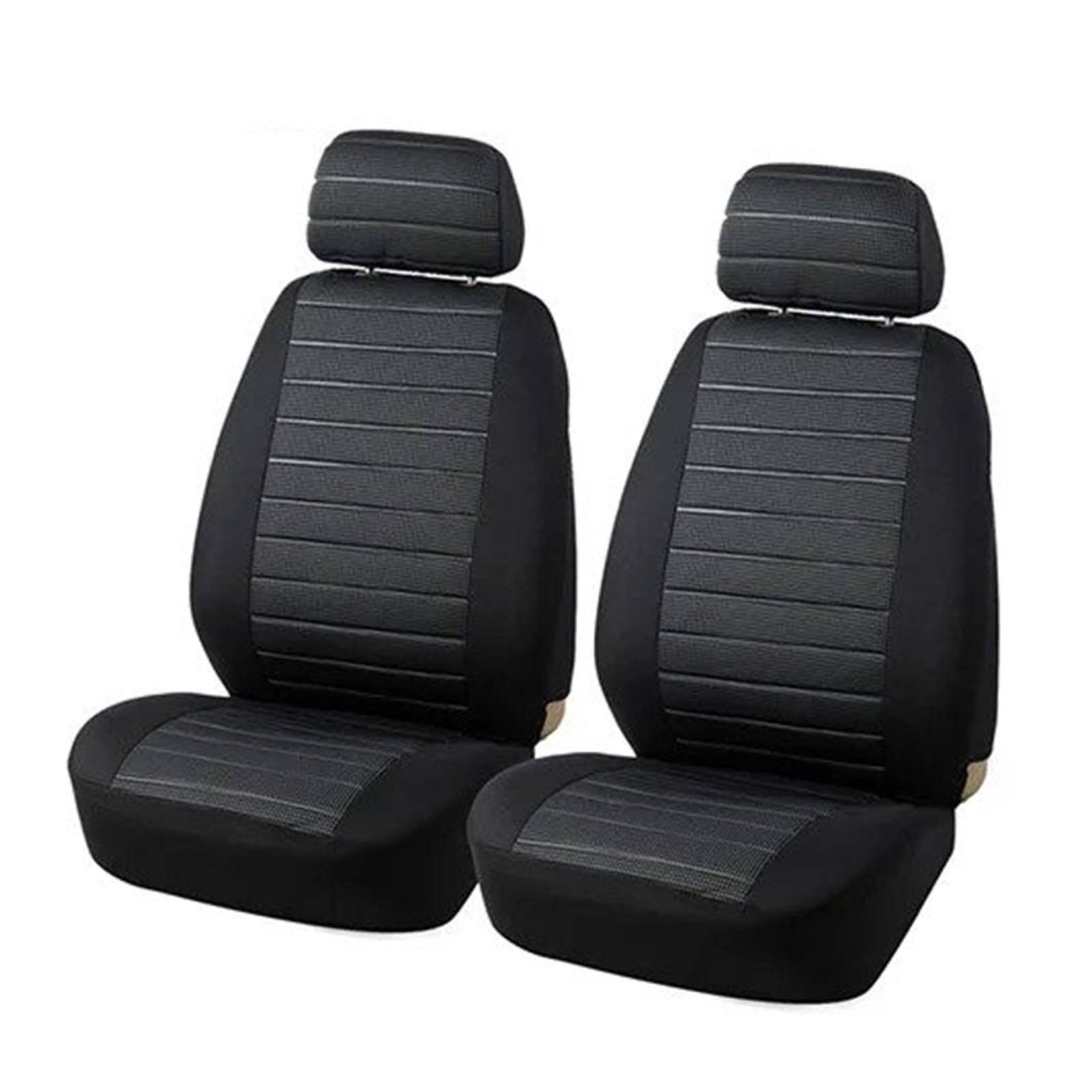 NVETJMUA Auto Schonbezüge Passend Für Die Meisten Vans Minibusse Separater Autositzschutz Einzelsitzbezüge 5 Mm Schaumstoff Universell Sitzbezüge Auto(Gray) von NVETJMUA