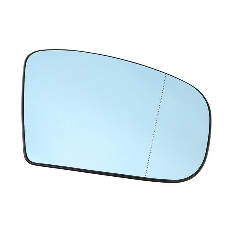 NVETJMUA Spiegelglas Für Benz W220 W215 1999-2003 Linke Oder Rechte Seite Tür Flügel Spiegel Glas Auto Seite Flügel Rückspiegel erhitzt Spiegel Glas Seitenspiegelglas(Blue Right) von NVETJMUA