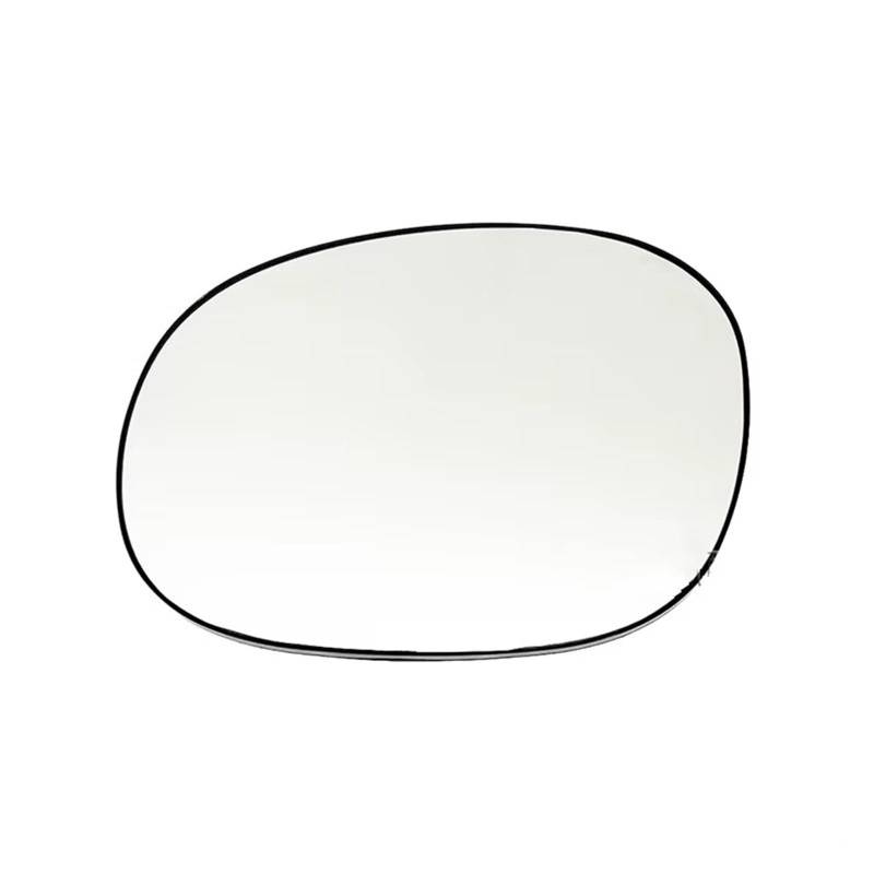 NVETJMUA Spiegelglas Für Citroen C2 2003-2009 C3 2002-2010 Links/Rechts Beheizte Auto Seite Spiegel Glas Rückspiegel Ersetzen Seitenspiegelglas(Rechts) von NVETJMUA