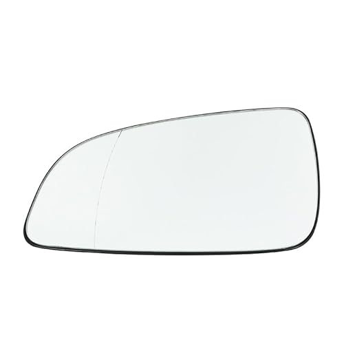 NVETJMUA Spiegelglas Für Vauxhall Für Astra H 2004 2005 2006 2007 2008 2009 Auto Außentür Seite Rückansicht Erhitzt Flügel Spiegel Glas Mit Trägerplatte Seitenspiegelglas(Links) von NVETJMUA