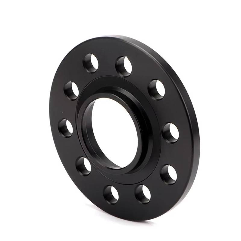 Spurplatten 2 Stück 3/5/8/10/12/15/20 Mm PCD 5 X 98 CB 58,1 Mm Spurverbreiterungsadapter Für 5-Loch-Universalauto Distanzscheiben Auto(2Piece 10mm Black) von NVETJMUA