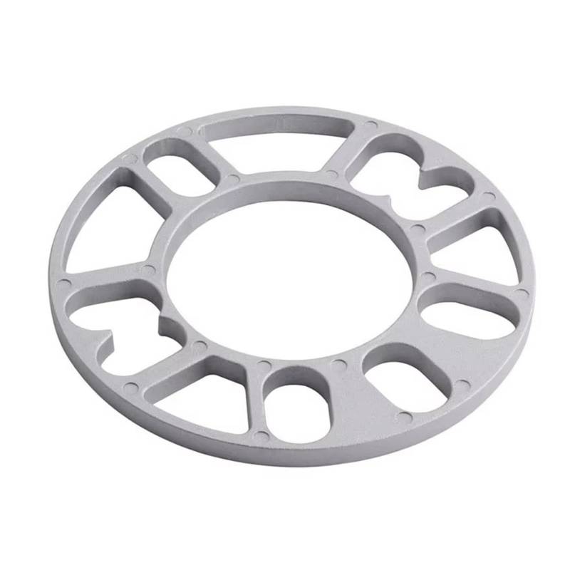 Spurplatten 4-teilige Aluminium-Spurverbreiterungen Distanzscheiben Platte Für 4 Lug 5 Lug 4x100 4x114,3 5x105 5x108 5x112 5x115 5x114,3 5x120 Distanzscheiben Auto(4Piece 5MM) von NVETJMUA