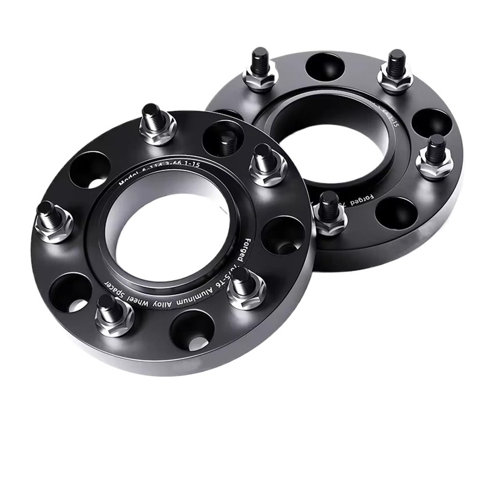 Spurplatten Für Chery Für Exeed RX 2/4 Stück PCD 5x108 Hubcentric 65,1 M14X1,5 Aluminium Legierung Rad Spacer Adapter Distanzscheiben Auto(2Piece 25mm-BK) von NVETJMUA