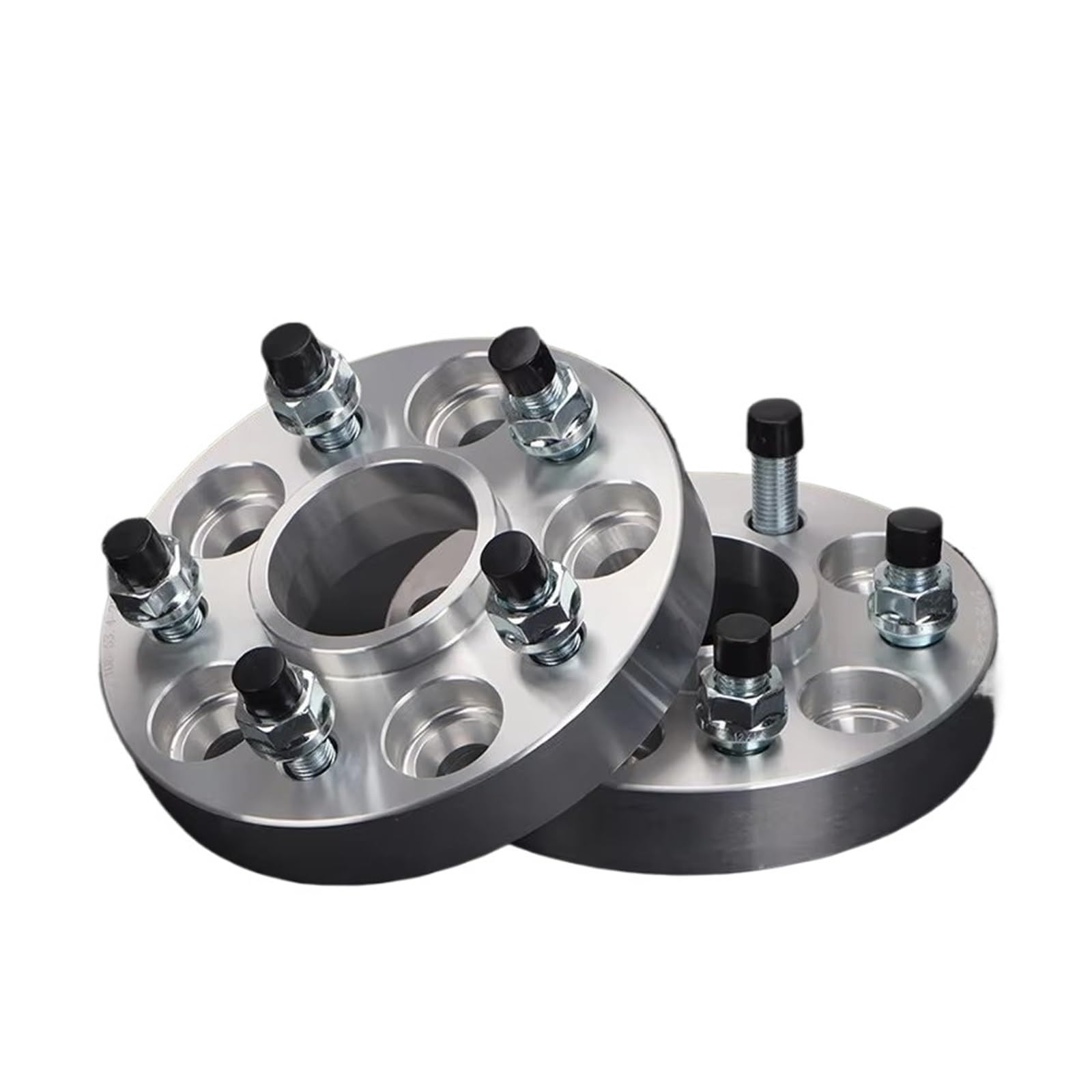 Spurplatten Für Land Für Range Für Rover Für Velar Für Evoque Für Discovery Für Sport LR2 LR3 2 Stück 20/25/30/35mm PCD 5x108 CB 63,4mm Rad Spacer Adapter Distanzscheiben Auto(2Piece 35mm Silver) von NVETJMUA