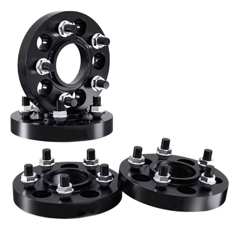 Spurplatten Für Land Für Rover Für Defender 2019-2023 2/4 Stück 5x120 CB 72,6 Flansch Platte Spurverbreiterungen Nabe Verbreiterten Adapter Distanzscheiben Auto(4Piece 25mm) von NVETJMUA