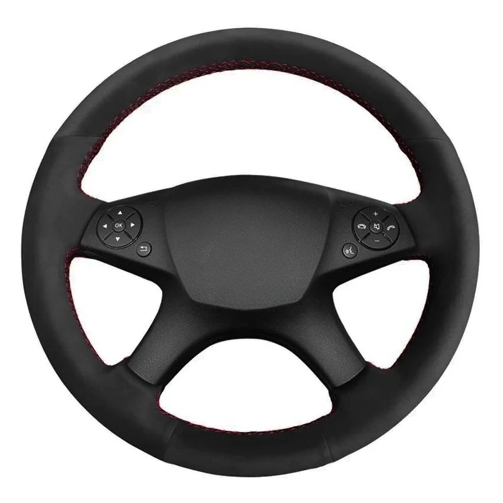 Lenkradbezug Für Benz Für W204 Für C-Klasse Für C280 Für C230 Für C180 Für C260 Für C200 Für C300 2007 2008 2009 2010 Auto Lenkradbezug Weiches Schwarzes Wildleder Auto Lenkradschutz(Light Blue Thread Lenkradbezug Für Benz Für W204 Für C-Klasse Für C280 Für C230 Für C180 Für C260 Für C200 Für C300 2007 2008 2009 2010 Auto Lenkradbezug Weiches Schwarzes Wildleder Auto Lenkradschutz(Light Blue Thread von NVNGPGPBDM