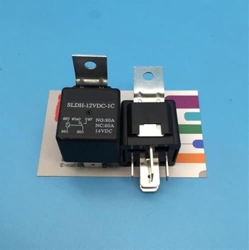 12VDC Relay SLDH-12VDC-1C SLDH12VDC1C 60A 14VDC 12VDC DC12V 12V 5PIN NWPNLXEA(One Size) von NWPNLXEA