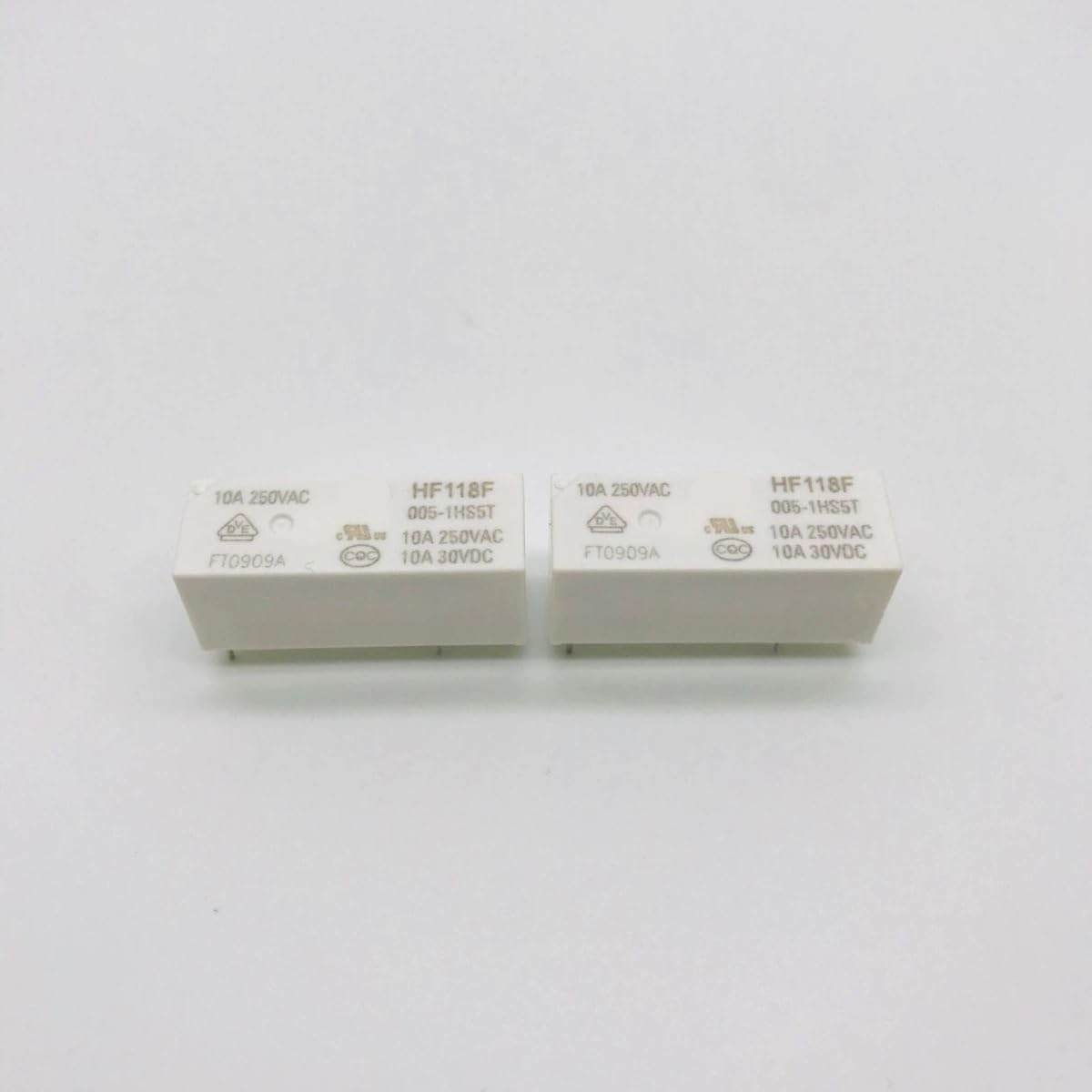 HF118F-005-1HS5T Relay JQX-118F-005-1HS5T One set of normally open 4-pin 10A NWPNLXEA von NWPNLXEA