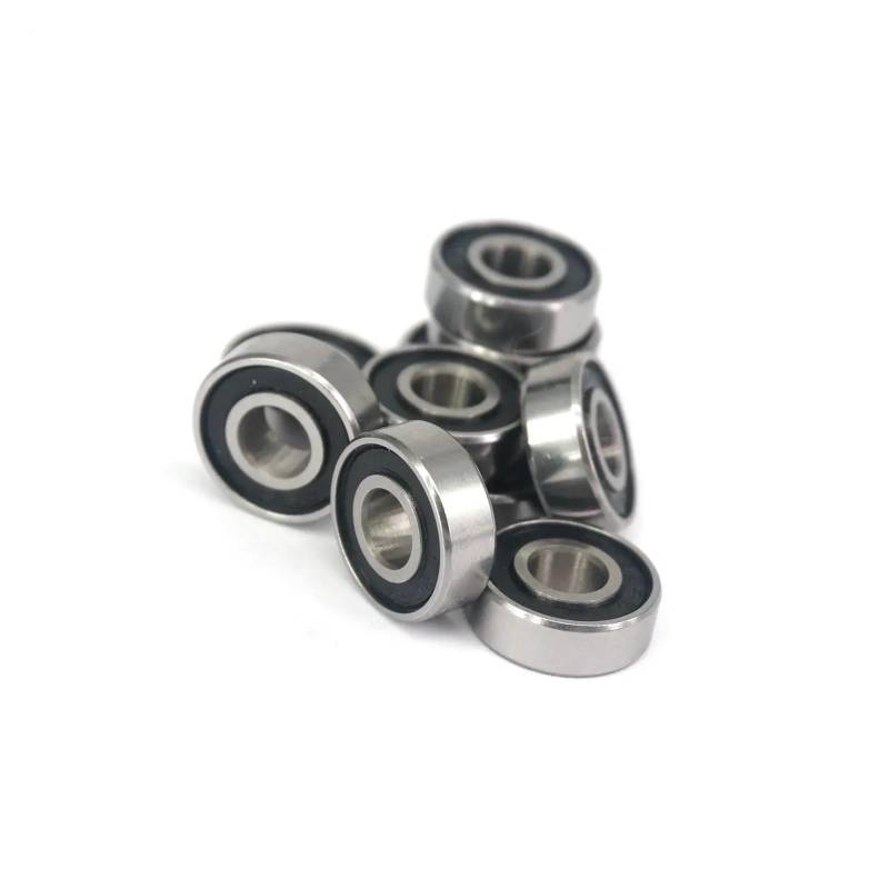 LOT10 696-2RS 6x15x5mm ABEC1 Thin-Wall Shielded Deep Groove Ball Bearing NWPNLXEA von NWPNLXEA