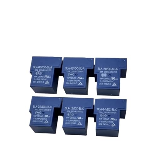 Relay SLA-12VDC-SL-A-C 05VDC-SL-A-C 24VD-SL-A-C SLA-12VDC-SL-C SLA-05VDC-SL-C 24V-SL-A 4PIN 5PIN 6PIN NWPNLXEA(SLA-05VDC-SL-A 4PIN,One Size) von NWPNLXEA