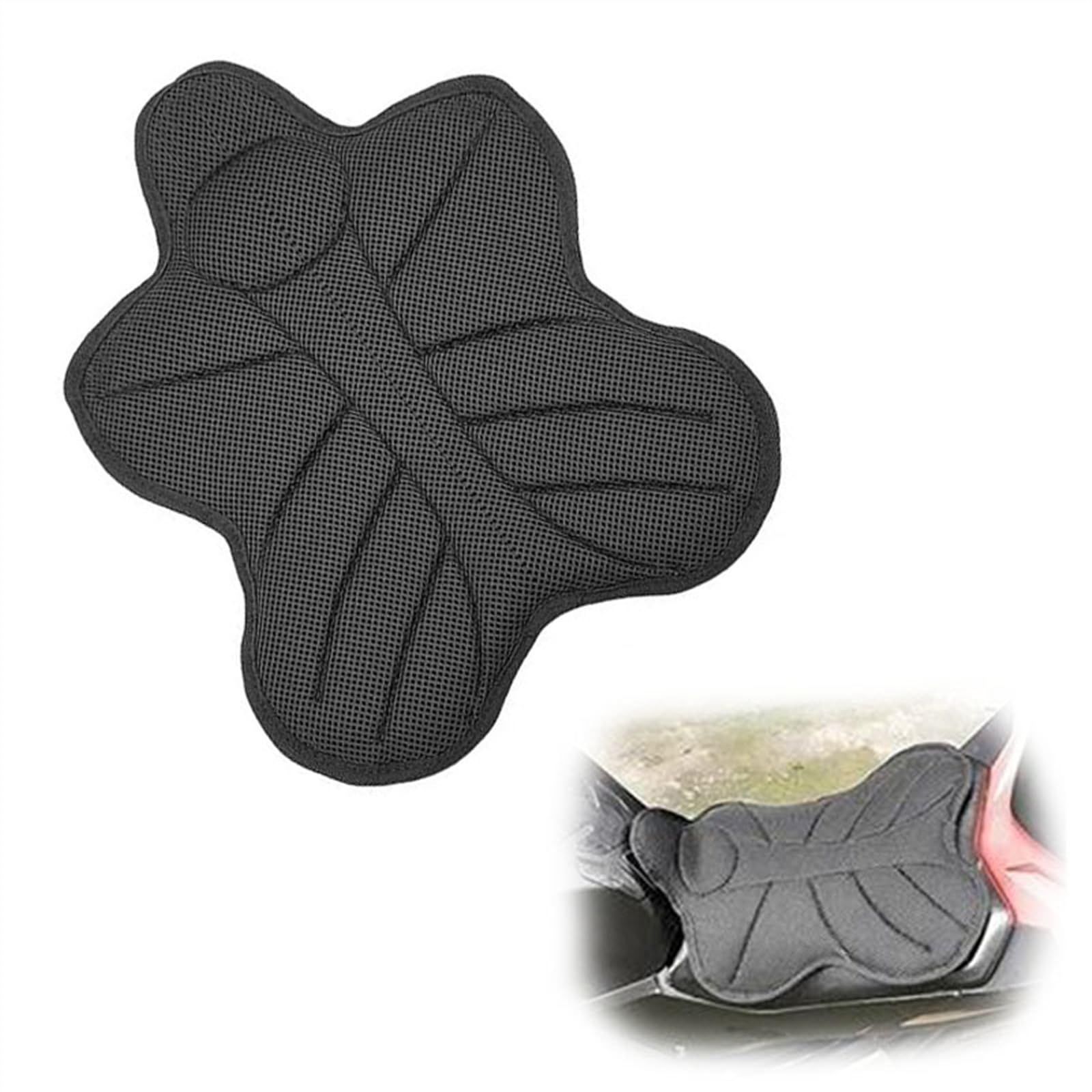 Motorradsitzschutz Motorrad Universal Mesh Pad Rutschfeste Atmungsaktive Sitzbezug Kissen Motorrad Stoßdämpfung Sitzkissen von NXLJA