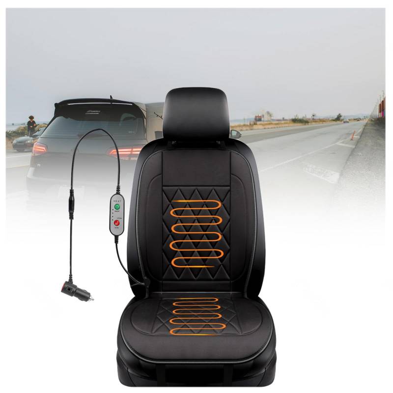 NYCUBE Car Seat Heater, Quick Heating, Intelligent Control Seat Heating, Car Non-Slip, Universal Seat Heating for Use in The Car, 1 Piece von NYCUBE