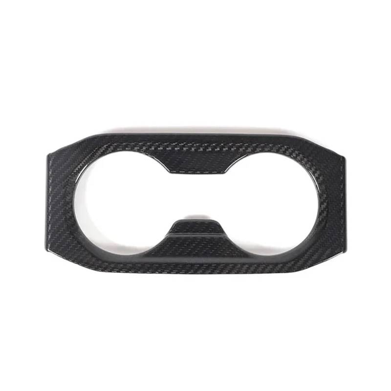 Auto Zubehör Innenraum Für 5 Series G60 2024 Real Carbon Fiber Auto Hinten Ablauf Tasse Halter Panel Dekorative Abdeckung Schutz Auto Interieur von NYSFGOFJGOM