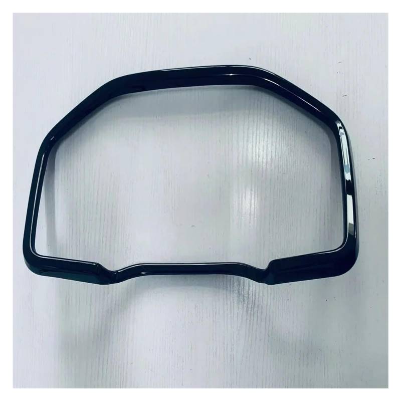 Auto Zubehör Innenraum Für Mitsubishi Für Outlander RHD 2022-2024 Auto-Dashboard Instrument Frame Panel Cover Borte Dekoration Aufkleber Auto Interieur(Glänzend schwarz) von NYSFGOFJGOM