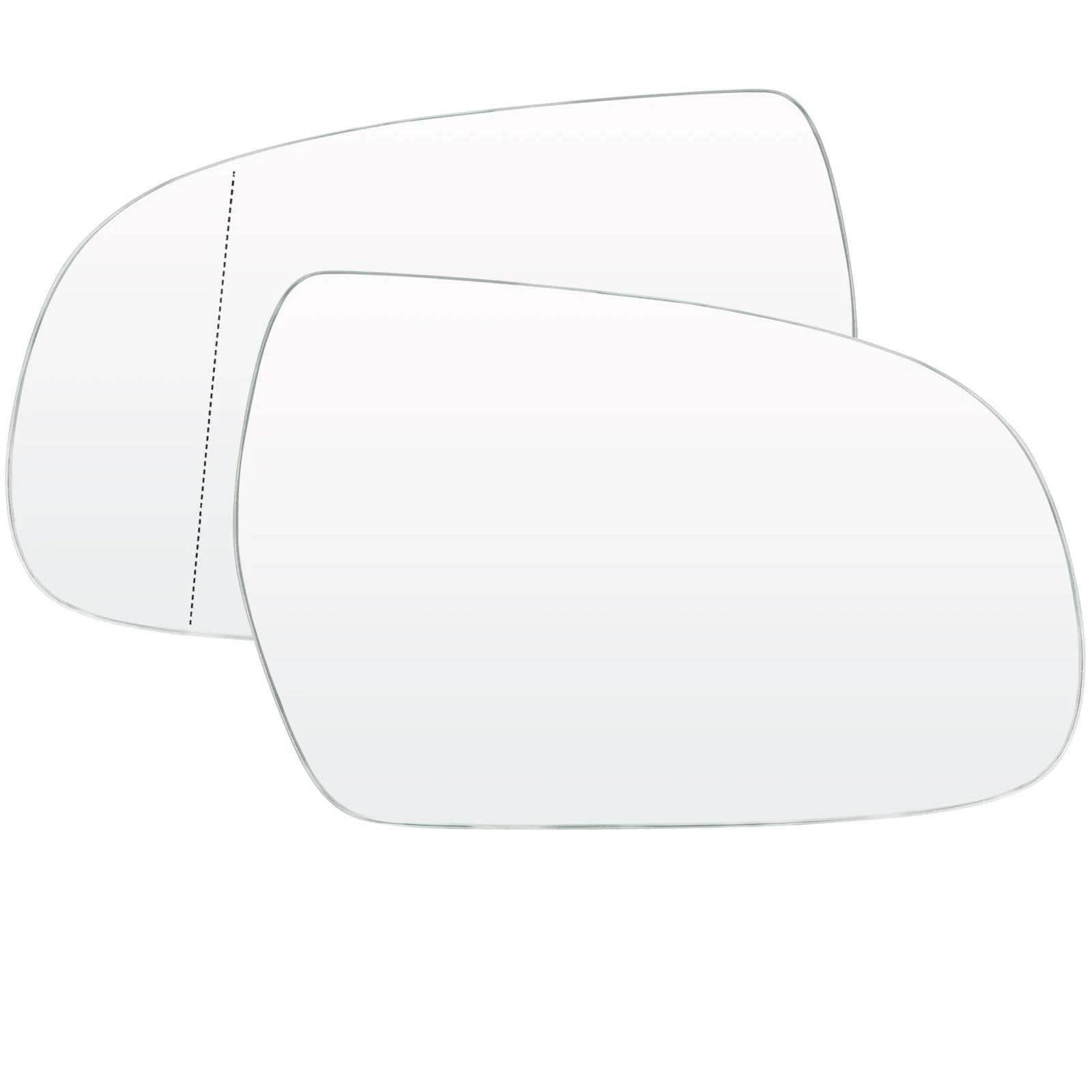 Ersatzspiegel Für A3 A4 S4 S4 A5 S5 Quattro 2010-17 Links Rechts Fahrer Beifahrerseiten-Türflügelspiegelglas Erhitztes Außenasphen-Aspherical Auto Auto Spiegelglas(Left andRight) von NYSFIFHSKFH