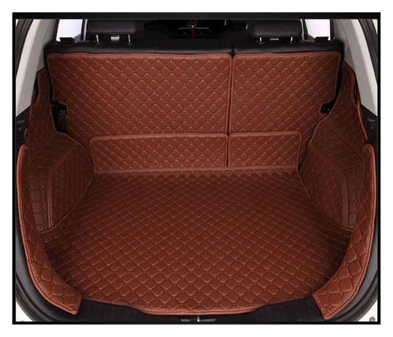 2017 Luxuriöse Langlebige Kofferraum Matte Für CRV Für Cr-v 2002 2003 2004 2005 2006 2nd Cargo-Mat Teppich Teppich Kofferraumschutz Matte(Brown1) von NYSQOFMB