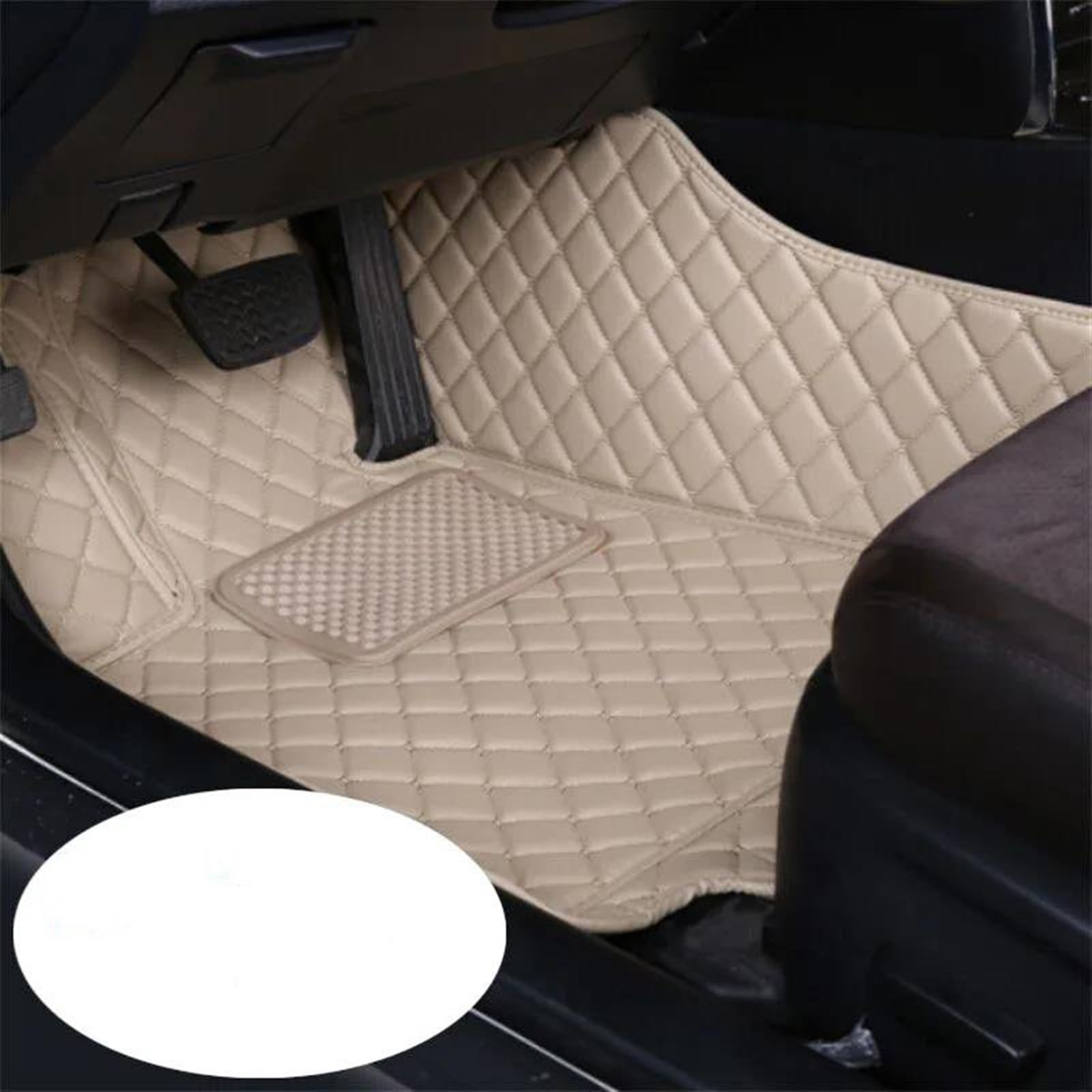 Antirutschmatten Für Chevy Für Trax Für Tracker 2022 Auto Fußmatten Innen Wasserdicht Teppich Fuß Pads Innen Zubehör Auto Fußmatten Set(Front 1pcs beige) von NYSQOFMB