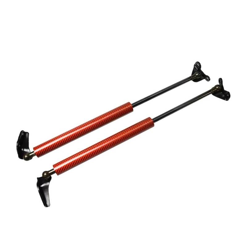 Gasfedern Heckklappe Streben Für Lexus RX330 RX350 RX400h 2003-2008 Stamm Boot Lift Unterstützung Stange Dämpfer Schocks 520mm Gasdruckfeder(Red Carbon Fiber) von NYSQOFMB