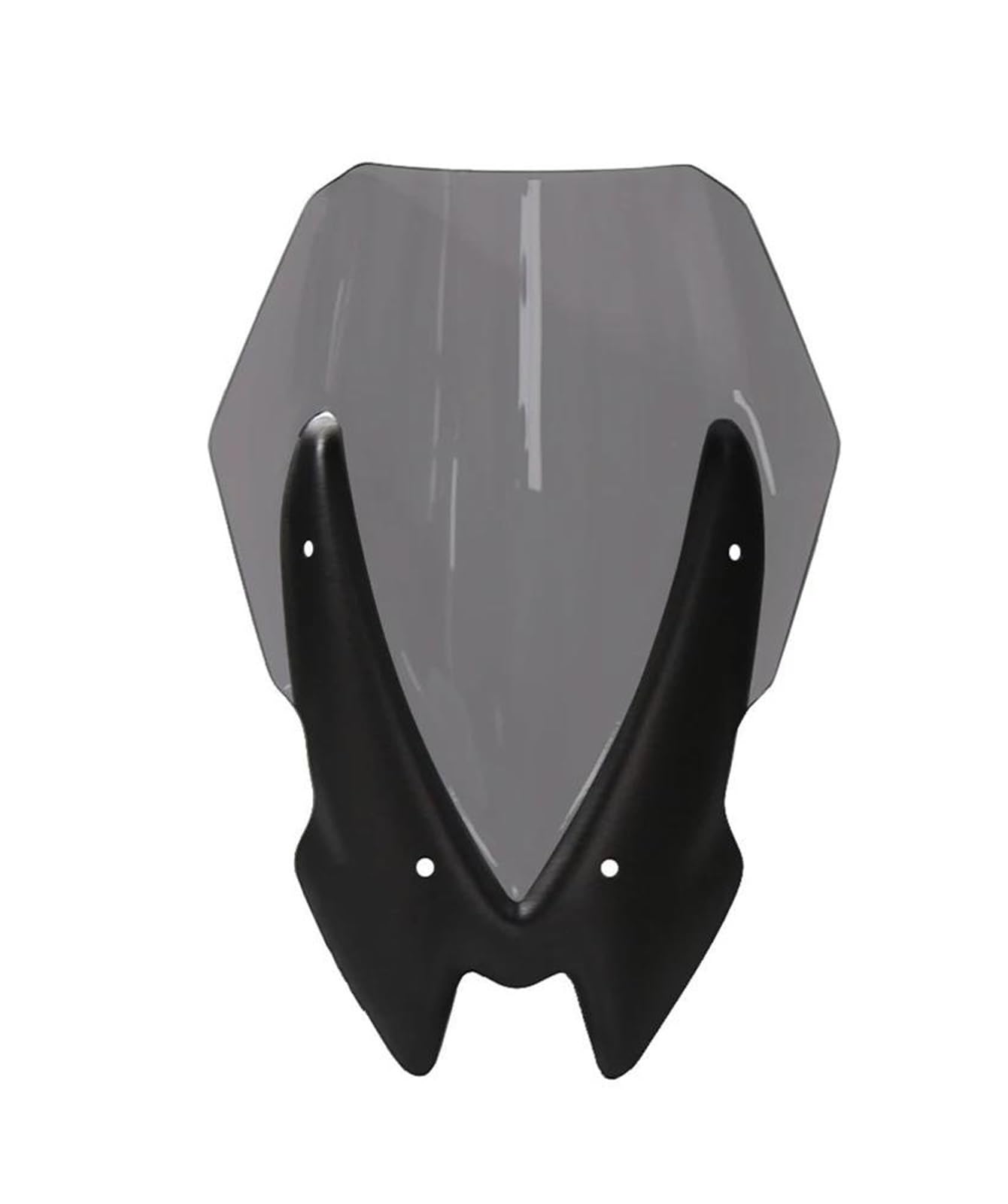 Motorrad Windschutzscheibe Windabweiser Für Kawasaki Für Z 900 Für Z900 2020 2021 2022 Schirmabweiser Motorrad Windabweiser(A-Gray) von NZGZLMMETK