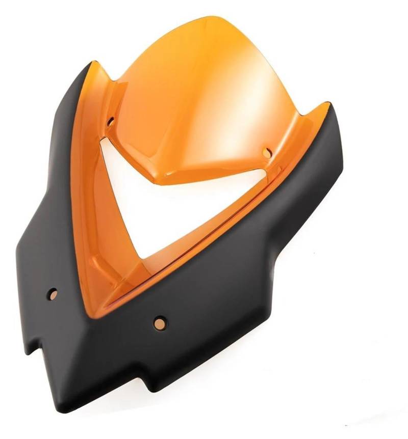 Motorrad-Windschutzscheiben-Windschutzscheiben-Visier Passend Für Kawasaki Für Z1000 Für Z 1000 2014–2020 Schirmabweiser Motorrad Windabweiser(Orange) von NZGZLMMETK