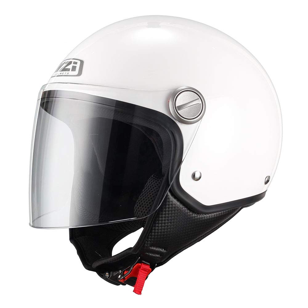 NZI Capital Visor Motorradhelm, Weiß, 60 von NZI