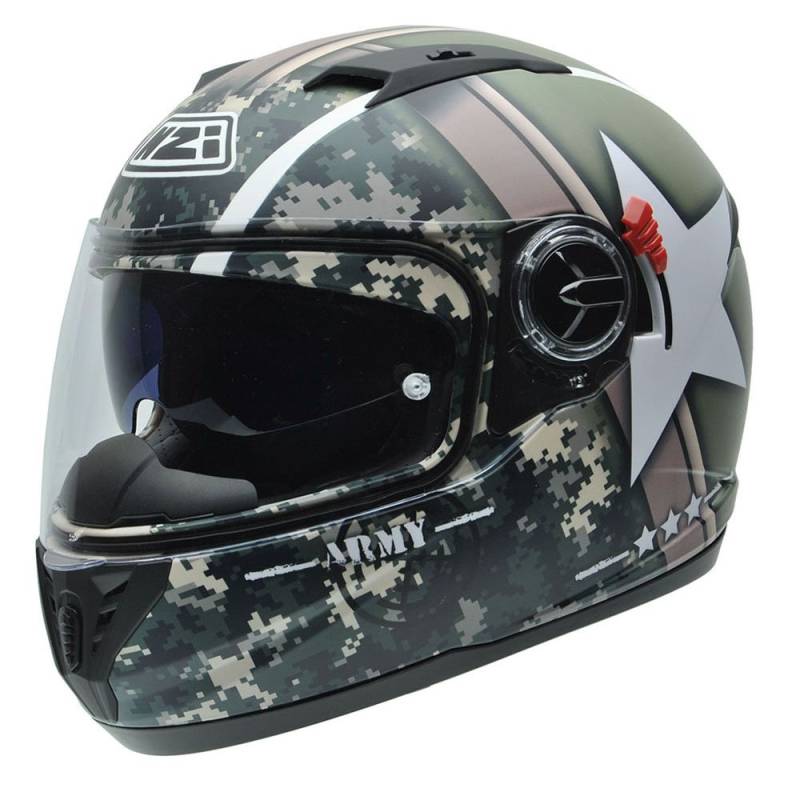 NZI Eurus Graphics Motorradhelm, Camouflage/Dekoration, 61 von NZI