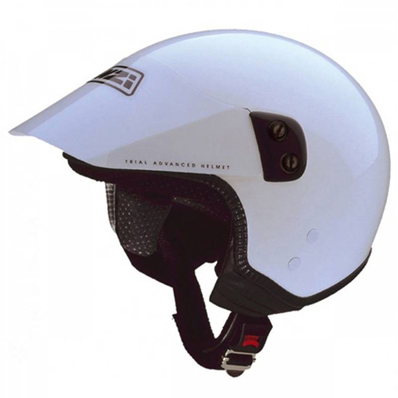 NZI Indoor Motorradhelm, Weiß, 60-61 cm von NZI