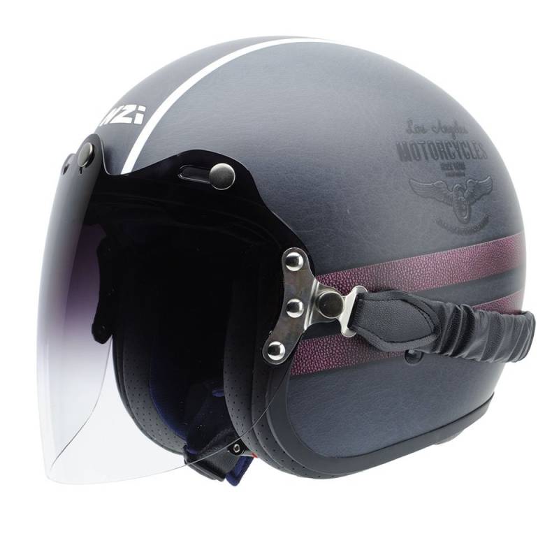 NZI Rolling Duo Graphics Motorradhelm, Mehrfarbig Los Angeles, 58-59 von NZI