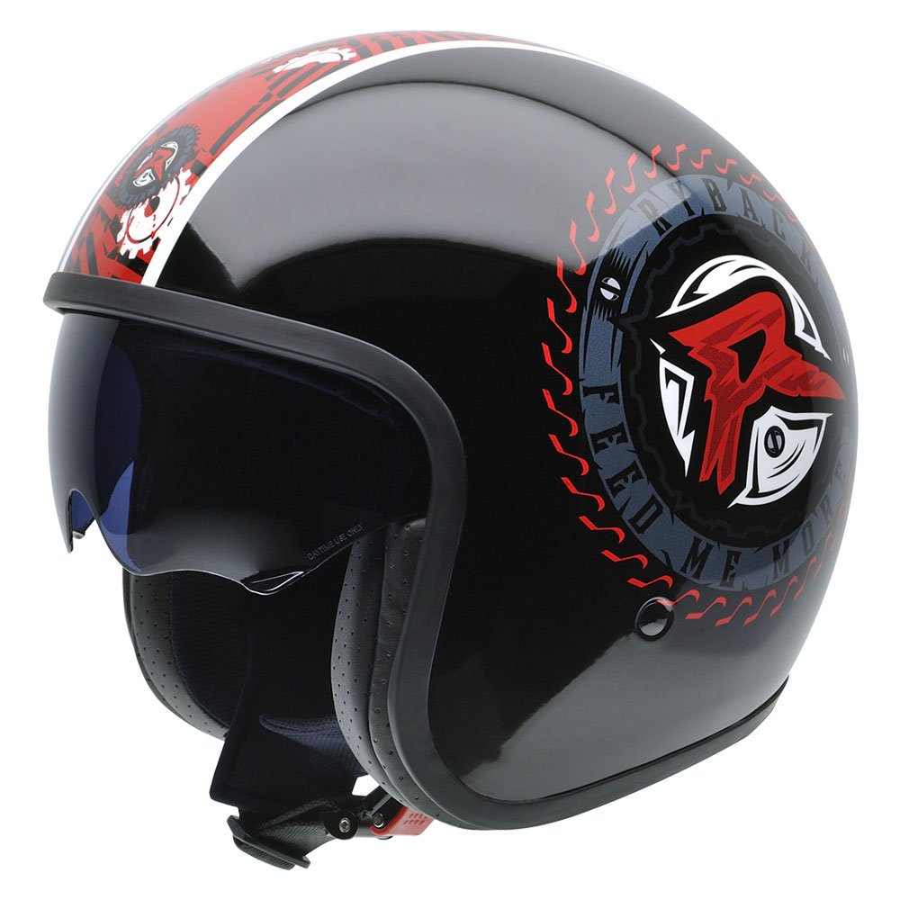 NZI Rolling by Superstars WWE Motorradhelm, Mehrfarbig Ryback Dekoration, 60-61 von NZI