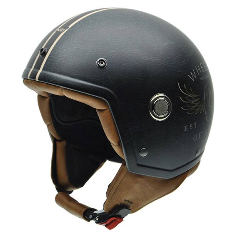 NZI Tonup Graphics Motorradhelm, Mehrfarbig Steelwheels, M57 von NZI