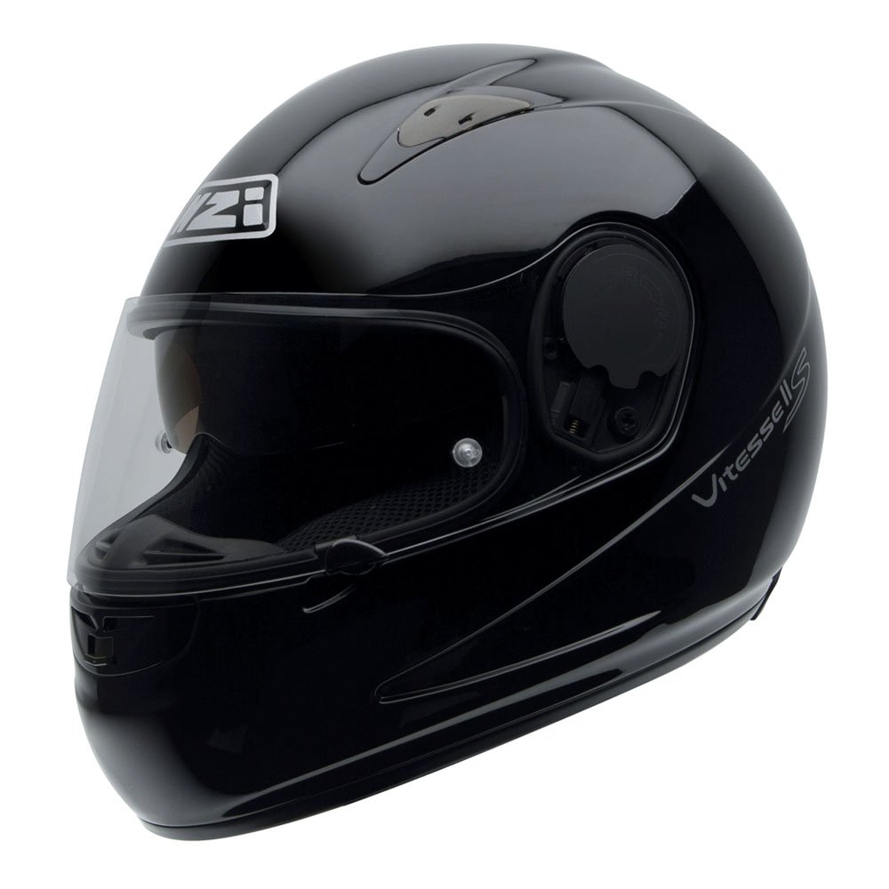 NZI Vitesse II S Motorradhelm, Schwarz, 58-59 cm von NZI