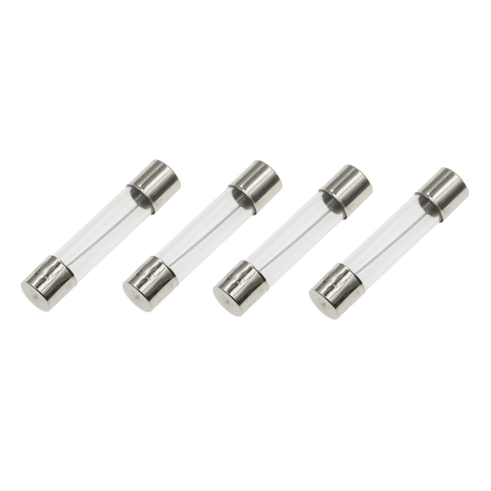 Schnell blasende Glassicherungen, sortiertes Kit, 6 x 30 mm, 250 V, 0,5 A – 30 A, AMP-Röhrensicherungen, 100 Stück(F1A) von NZTZEEBZ