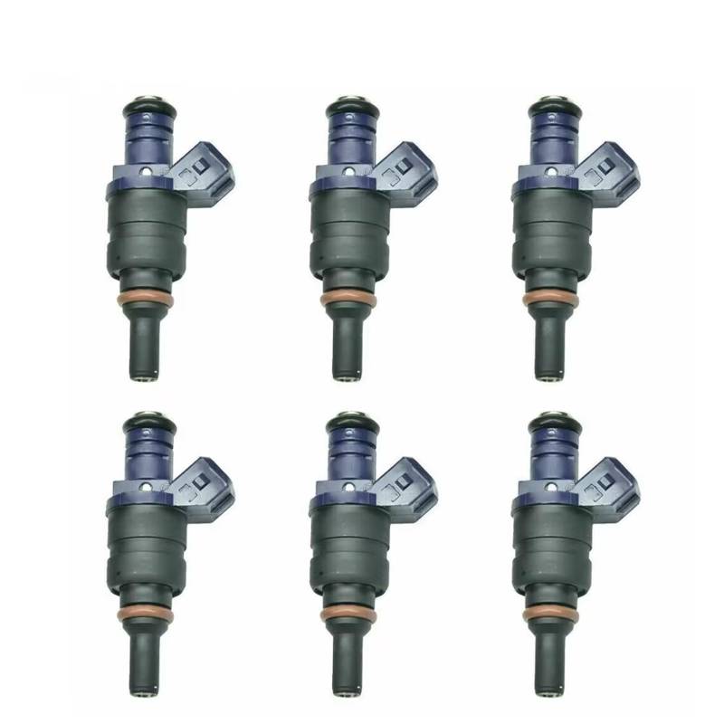 6Pcs Auto Kraftstoff Injektoren 13537546244 13537546245 13641427240 13641439800 Für Z3 Für Z4 Für X3 Für X5 Für 320i Für 525i Für E36 Für E46 Kraftstoffinjektor Einspritzventil von NaNMiBHd