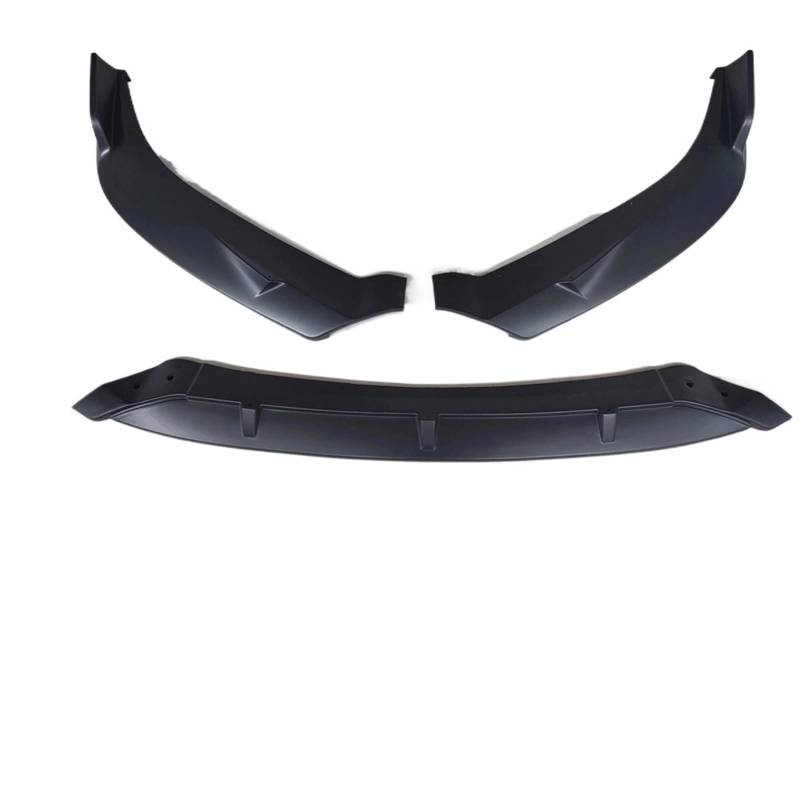 Auto Frontspoiler Stoßfängerlippe 3PCS Auto Vorderen Stoßfänger Lip Spoiler Splitter Diffusor Abnehmbare Körper Abdeckung Schutz Für Nissan Für Sentra Für Sylphy 2016 2017 2018 2019(Matte Black) von NaNMiBHd