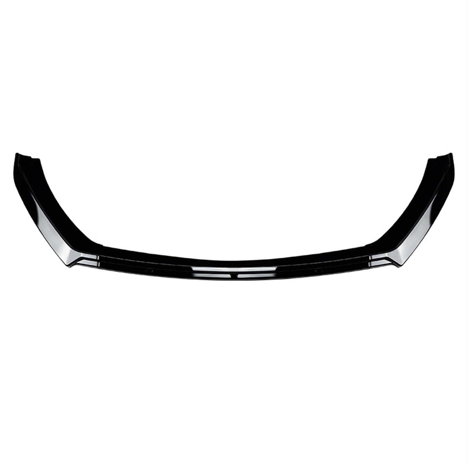 Auto Frontspoiler Stoßfängerlippe Auto Frontschürze Lip Spoiler Front Stoßstange Schutz Untere Klinge Splitter Auto Styling Für Sitz Für Leon Für MK3.5 2017 2018 2019(Glossy Black) von NaNMiBHd