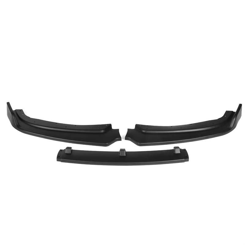 Auto Frontspoiler Stoßfängerlippe Auto Frontstoßstange Lippendiffusor Splitter Spoiler Schutzabdeckung Frontstoßstange Kinn Body Kits 3 Für Serie Für F30 Für F35 2012 2013 2014 2015(Matte Black) von NaNMiBHd