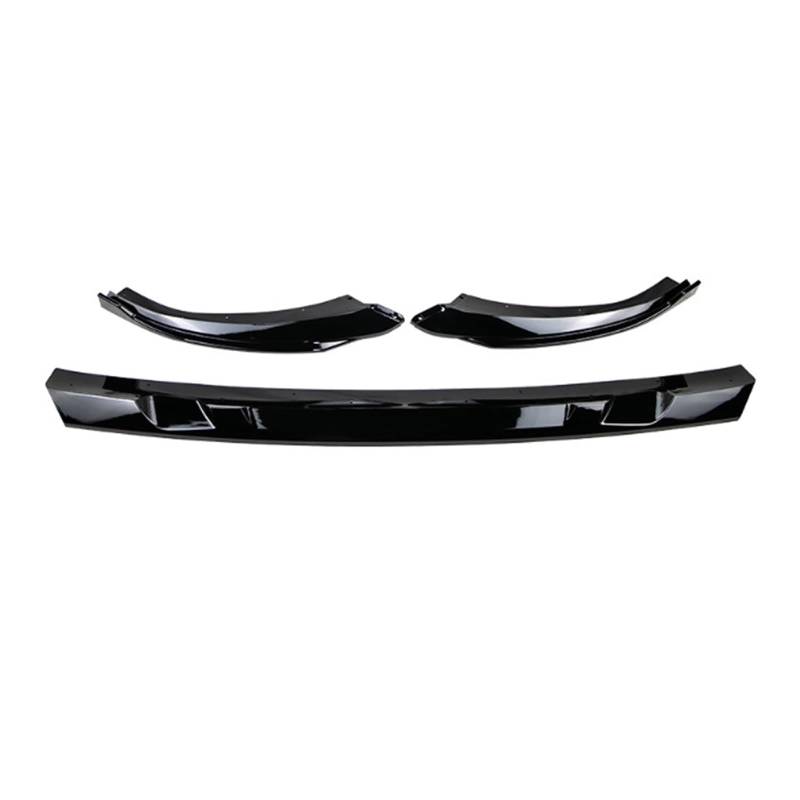 Auto Frontspoiler Stoßfängerlippe Auto Vorderen Stoßfänger Lip Spoiler Diffusor Splitter Körper Kit Schürzen Abdeckung Schutz Trim Für Kia Für EV6 Für GT Für GT-Linie 2021 2022 2023(Glossy Black) von NaNMiBHd