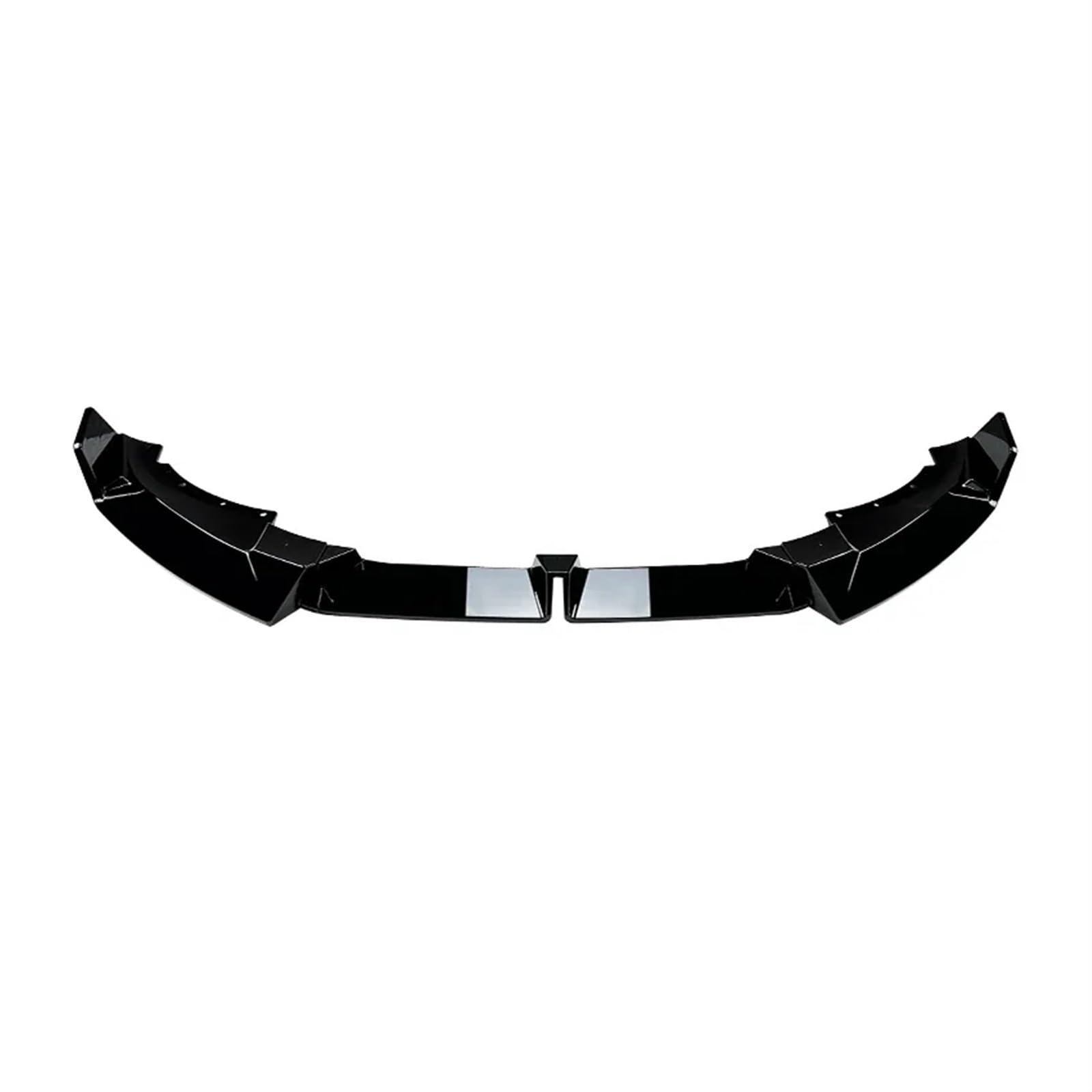 Auto Frontspoiler Stoßfängerlippe Auto Vorderen Stoßfänger Lip Spoiler Splitter Diffusor Außen Dekoration Kits ABS Für X6 Für G06 Für LCI Für Sport 2023-2024(Gloss Black) von NaNMiBHd