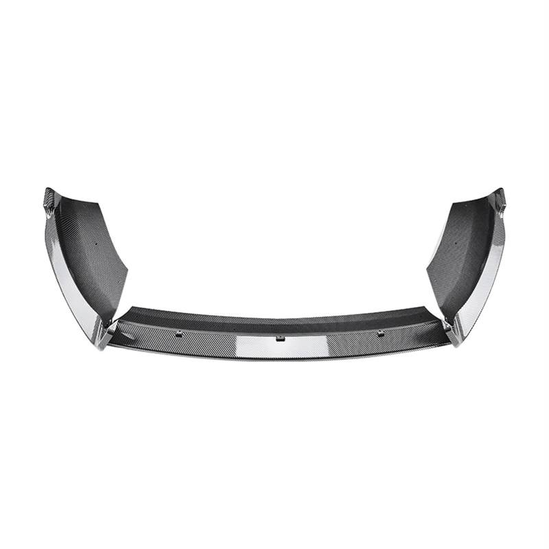 Auto Frontspoiler Stoßfängerlippe Auto Vorderen Stoßfänger Vorne Lip Spoiler Front Schaufel Splitter Körper Kit Schutz Für Ford Für Fiesta Für MK6 Für ST 2012 2013 2014 2015 2016 2017(Carbon Look) von NaNMiBHd