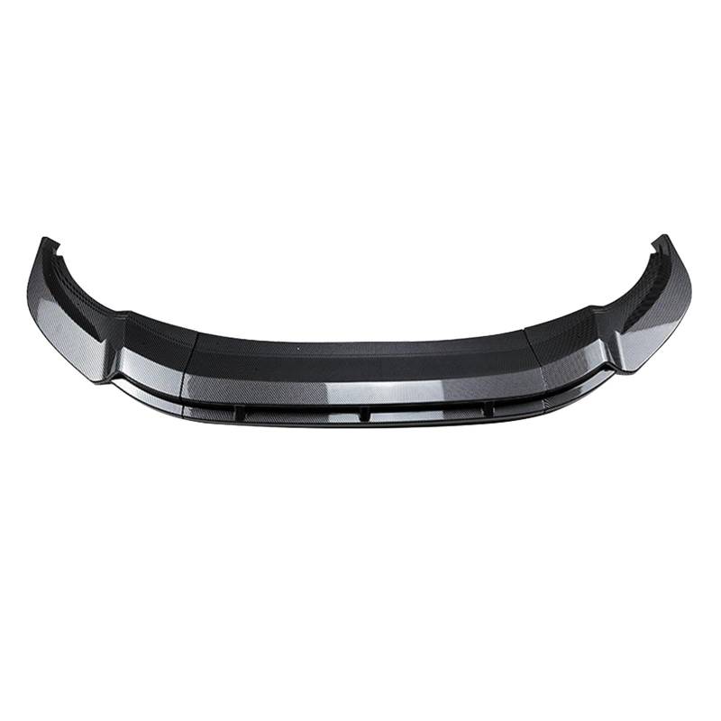 Auto Frontspoiler Stoßfängerlippe Frontschürze Spoiler Lip Splitter Body Kit Für VW Für Tiguan Für 2012 2013 2014 2015 2016 2017 2018 2019 2020 2021 2022 2023(Carbon Fiber Look) von NaNMiBHd