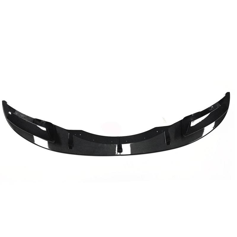 Auto Frontspoiler Stoßfängerlippe Frontschürze Spoiler Lip Untere Splitter Klinge Schutz Klappe Auto Front Für E90 Für E92 Für E93 Für M3 2007 2008 2009 2010 2011 2012 2013(Carbon Fiber Look) von NaNMiBHd