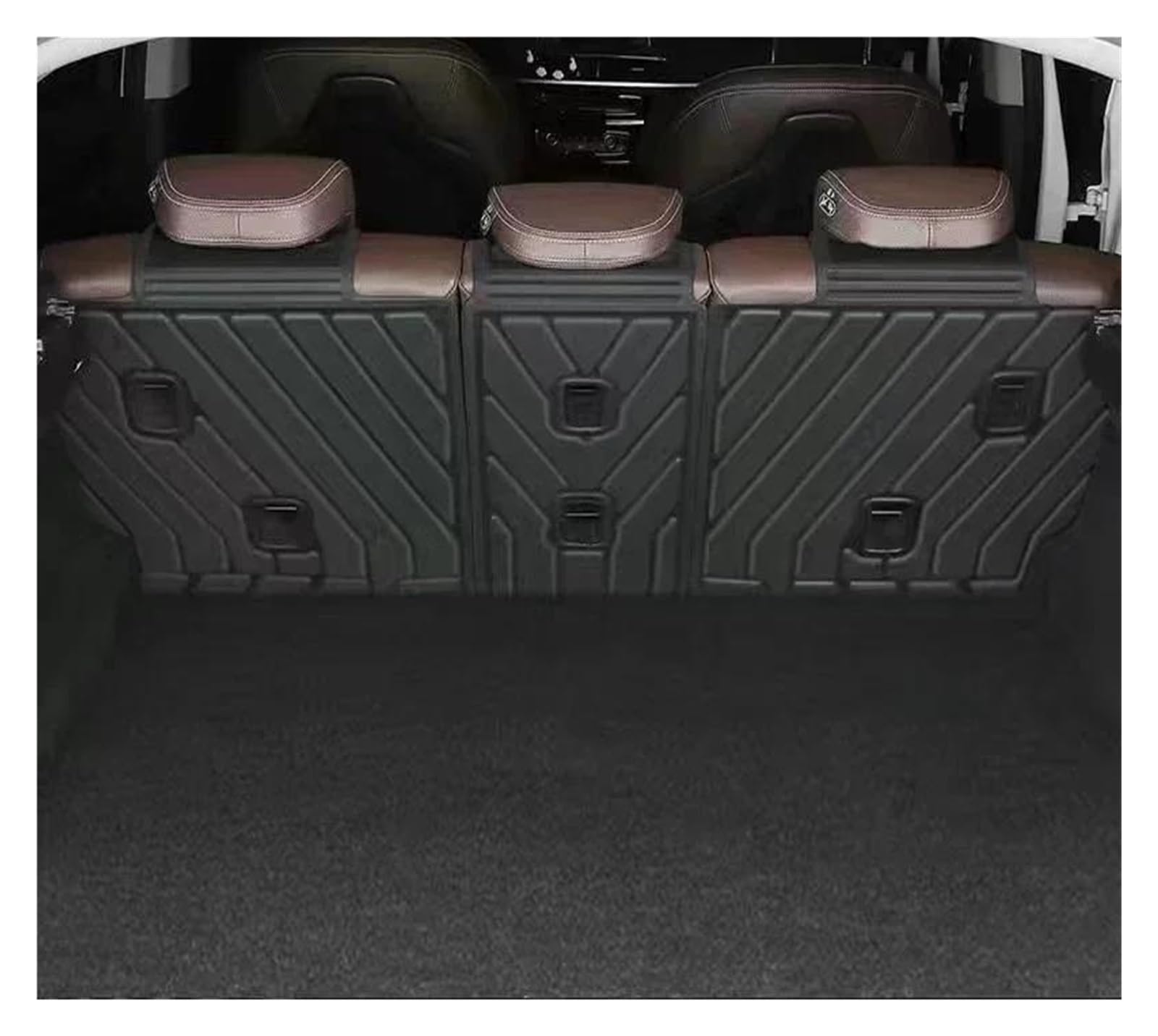 Auto Kofferraummatten Für X1 Für U11 Für U12 2023 2024 2025 Auto Stamm Fußmatten Liner Gepolstert TPE Material schützen Lagerung Pad Kofferraumwanne(Back Seat Mat) von NaNMiBHd