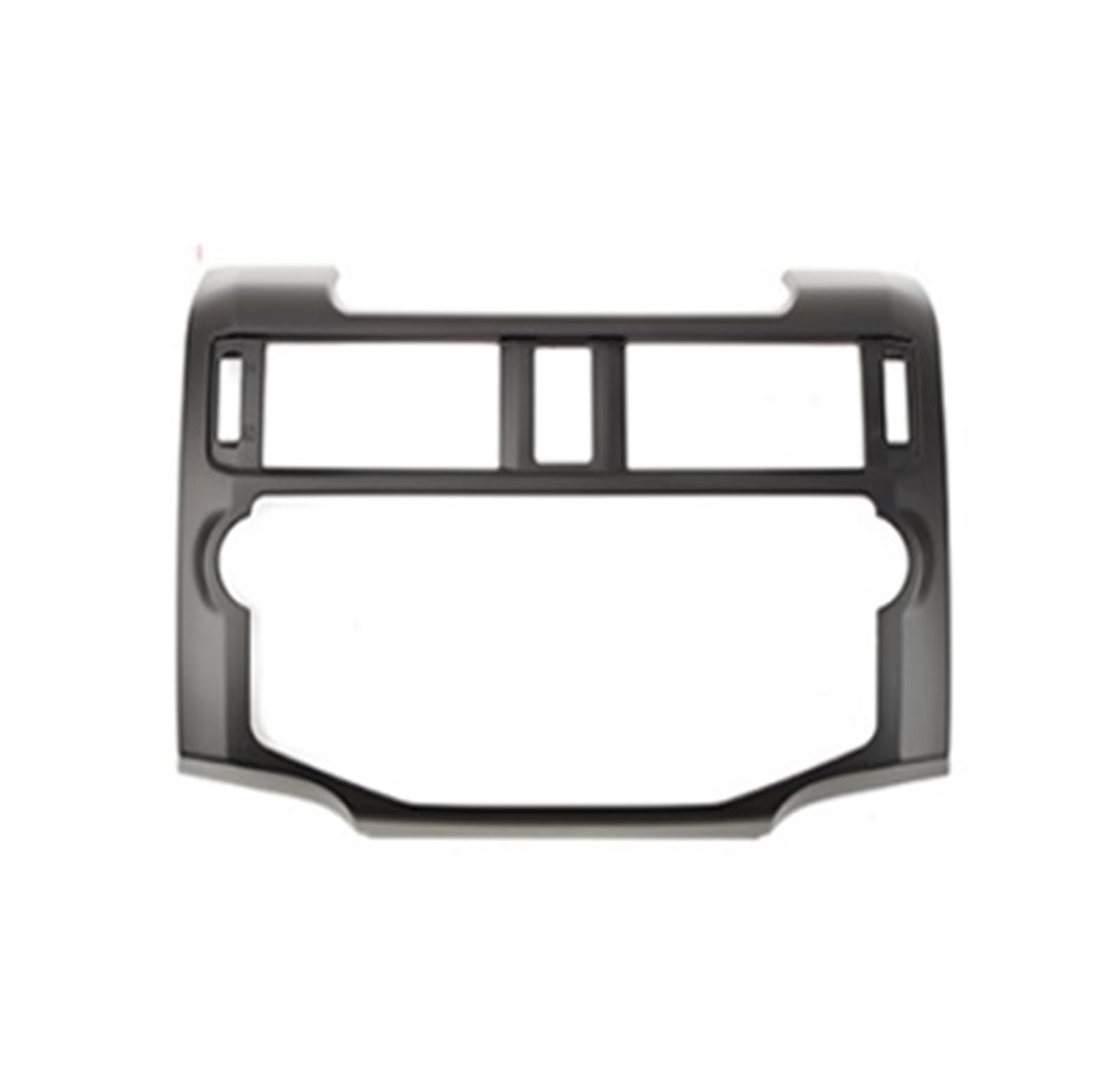 Auto Panel Abdeckung Rahmen Trim Für 4Runner 2010 UP Zubehör Matte Schwarz Auto Center Konsole Panel Trim Aufkleber Dekoration Abdeckung Innen Moulding Sets Aufkleber(Navigation Panel) von NaNMiBHd