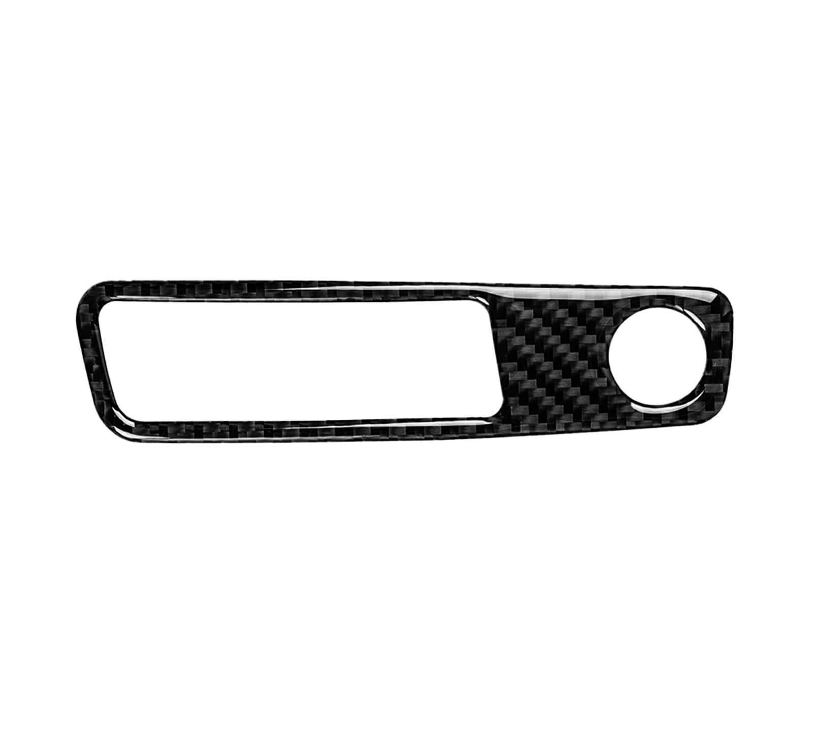 Auto Panel Abdeckung Rahmen Trim Für A4 Für B9 2017 2018 2019 2020 Carbon Fiber Center Konsole Volumen Einstellung Panel Abdeckung Trim Auto Zubehör Innenräume Aufkleber(Left) von NaNMiBHd