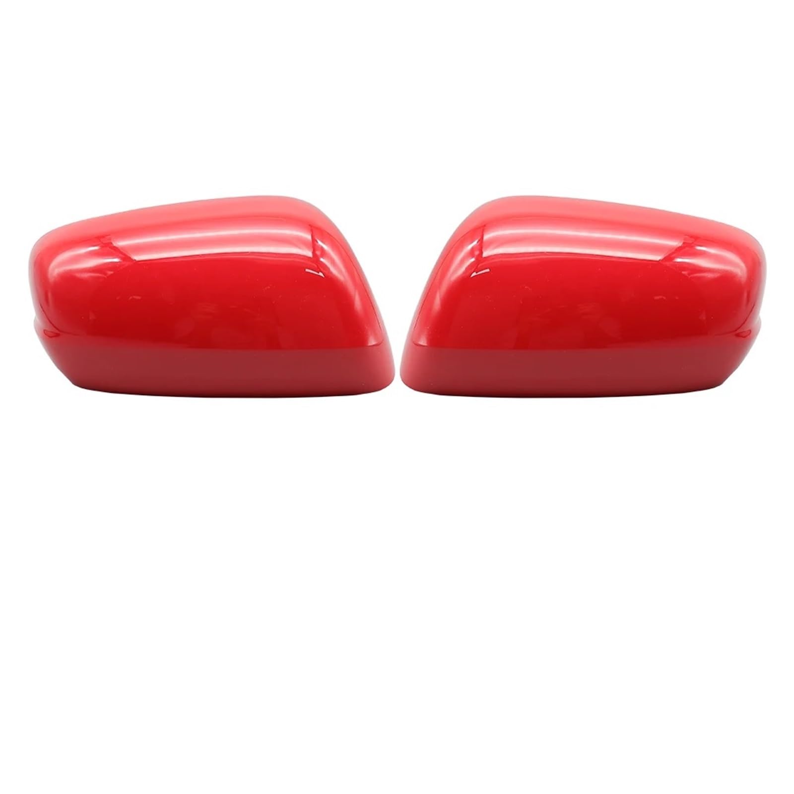 Auto-Rückspiegelrahmen 2Pcs Spiegel Abdeckung Shell Für Fit Für Jazz Für GE6 Für GE8 2009 2010 2011 2012 2013 Rückspiegel Kappe Seite Gehäuse Türspiegelrahmen(Red LH RH) von NaNMiBHd